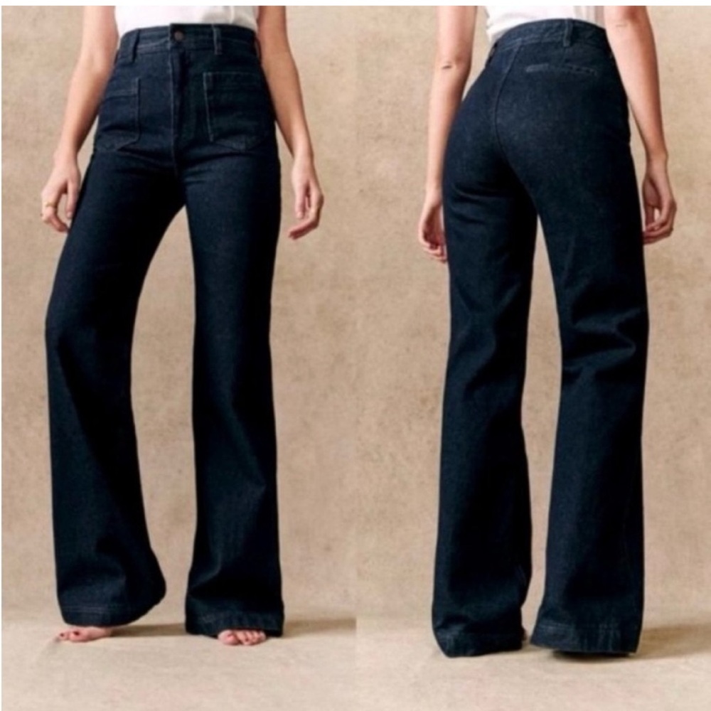 Sezane 70’s flare jeans